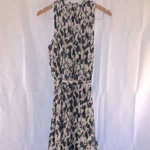 NWT Floral Midi Dress with Pleats!